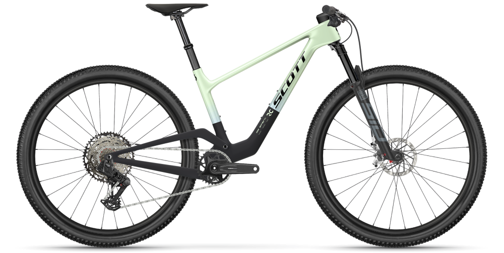 Scott Spark RC Team Cream Green 2027 - Sram S1000 AXS
